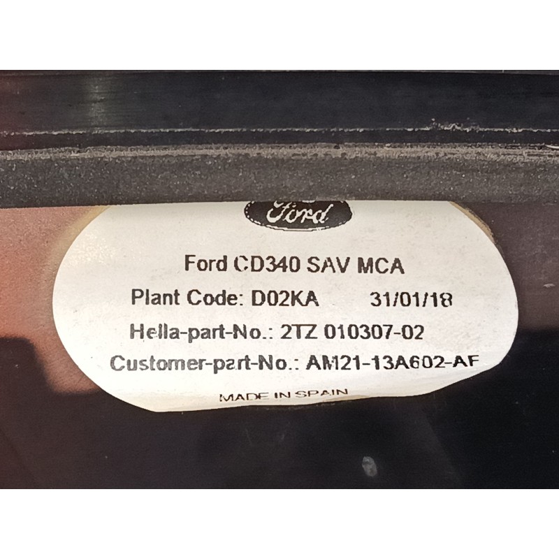 Recambio de piloto trasero porton derecho para ford s-max (wa6) 2.0 tdci referencia OEM IAM AM2113A602AF  