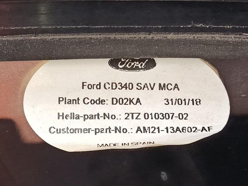 Recambio de piloto trasero porton derecho para ford s-max (wa6) 2.0 tdci referencia OEM IAM AM2113A602AF  