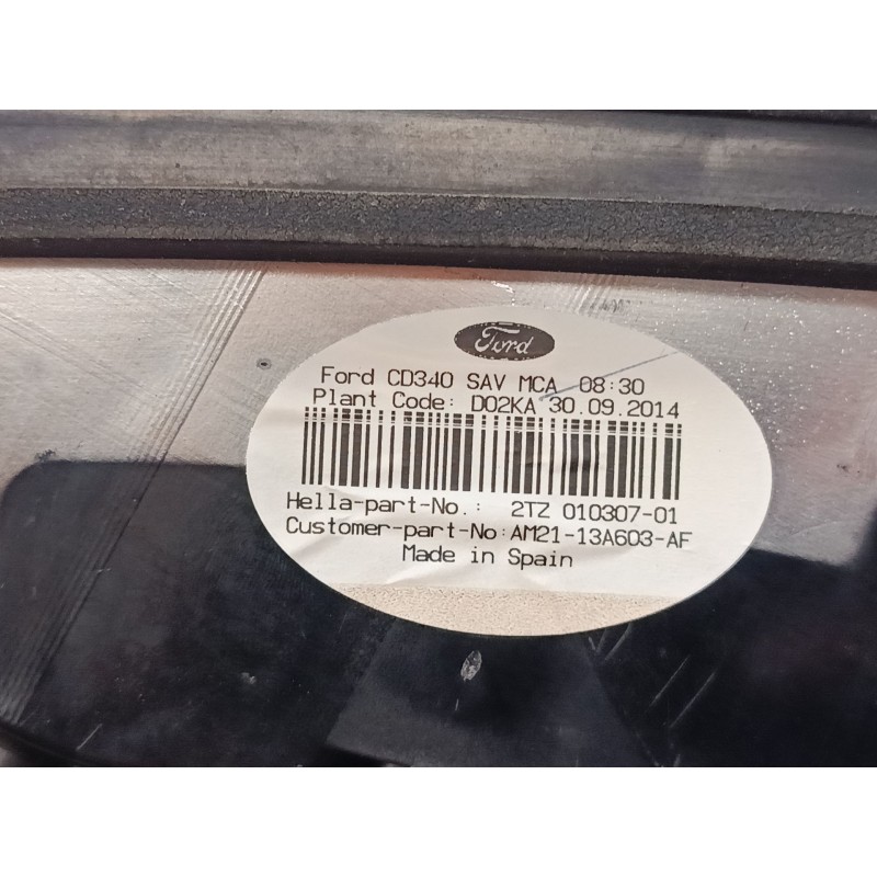 Recambio de piloto trasero porton izquierdo para ford s-max (wa6) 2.0 tdci referencia OEM IAM AM2113A603AF  