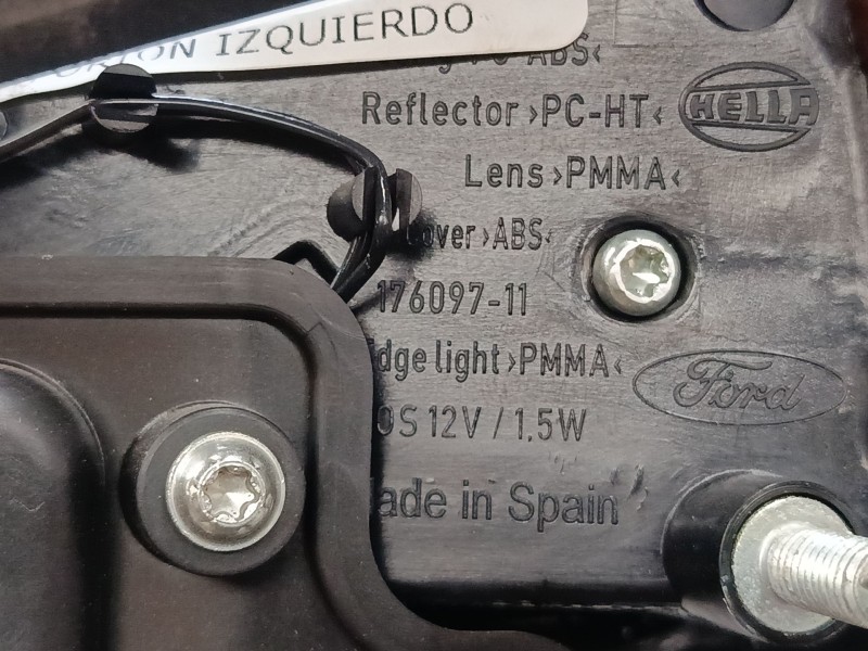 Recambio de piloto trasero porton izquierdo para ford s-max (wa6) 2.0 tdci referencia OEM IAM AM2113A603AF  