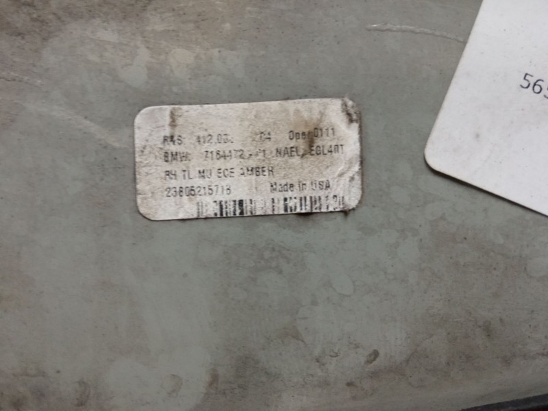 Recambio de piloto trasero derecho para bmw x5 (e53) 3.0 d referencia OEM IAM 716447201  