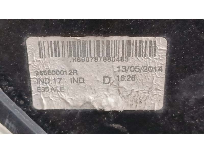 Recambio de piloto trasero derecho para renault megane cc (ez0/1_) 1.2 tce (ez16) referencia OEM IAM 265500012R  