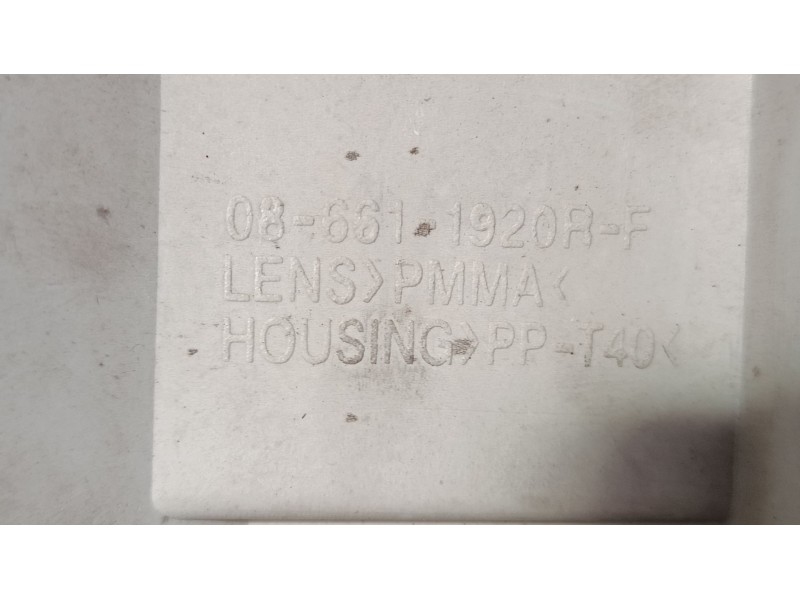 Recambio de piloto trasero derecho para fiat scudo furgoneta (220_) 1.9 d referencia OEM IAM 086611920R  