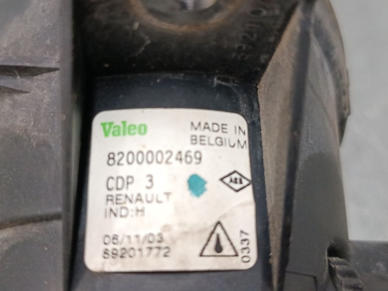 Recambio de faro antiniebla izquierdo para renault clio ii (bb_, cb_) 1.2 16v (bb05, bb0w, bb11, bb27, bb2t, bb2u, bb2v, cb05,..