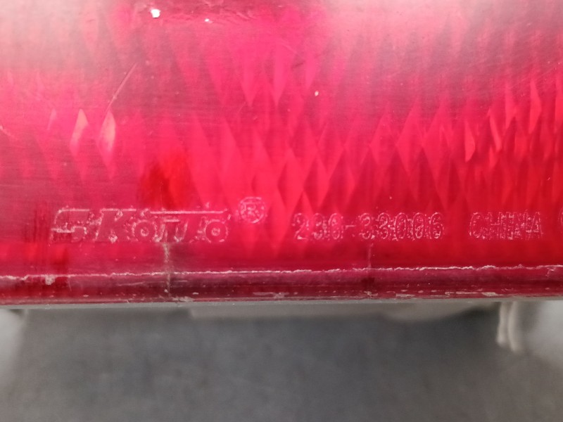 Recambio de faro antiniebla trasero para nissan micra iv (k13k, k13kk) 1.2 referencia OEM IAM   