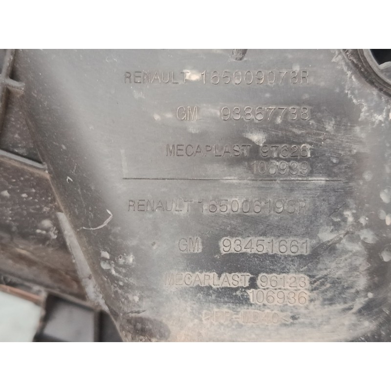 Recambio de caja filtro de aire para opel vivaro b autobús (x82) 1.6 cdti (06) referencia OEM IAM 165009078R 93867738 