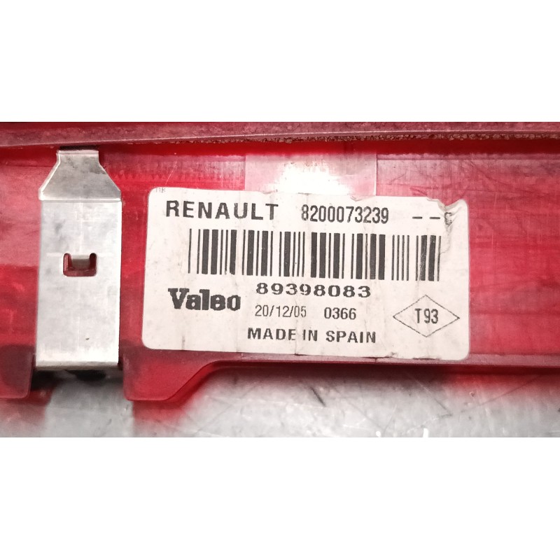 Recambio de luz central de freno para renault megane ii (bm0/1_, cm0/1_) 1.5 dci (bm1e, cm1e) referencia OEM IAM 8200073239 8939