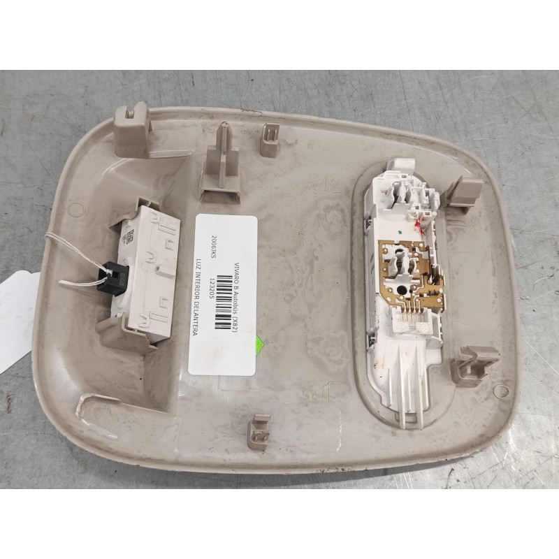 Recambio de luz interior delantera para opel vivaro b autobús (x82) 1.6 cdti (06) referencia OEM IAM 93450664  