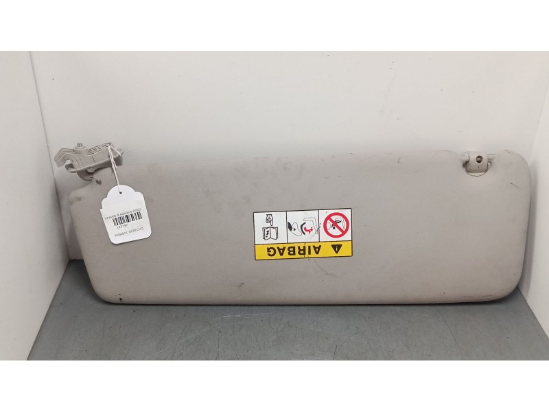 Recambio de parasol derecho para opel vivaro b autobús (x82) 1.6 cdti (06) referencia OEM IAM   