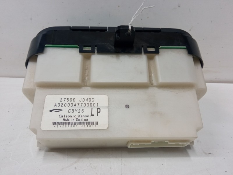 Recambio de mando climatizador para nissan qashqai i (j10, nj10) 1.6 referencia OEM IAM A02000A7700001  