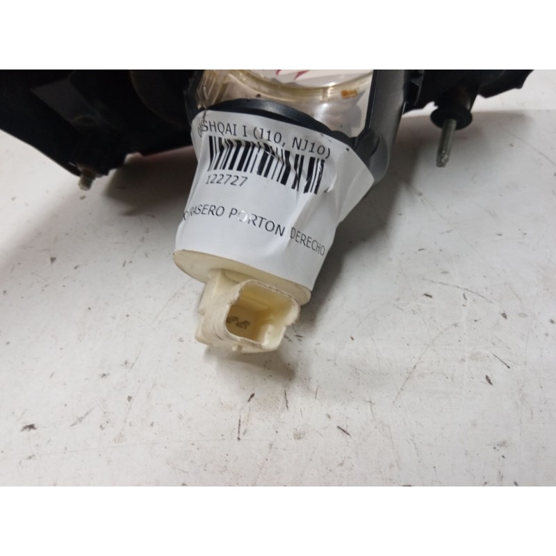 Recambio de piloto trasero porton derecho para nissan qashqai i (j10, nj10) 1.6 referencia OEM IAM 89071064 26550JD800 