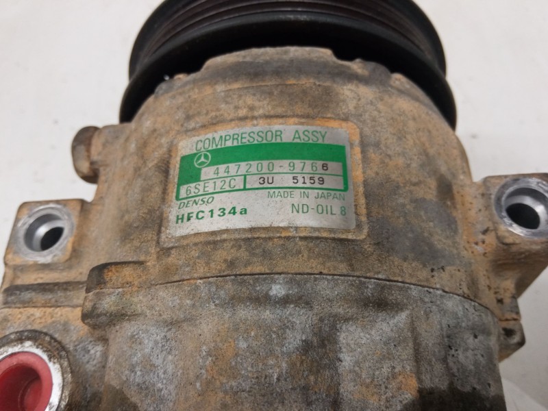 Recambio de compresor a/a para mercedes-benz clase a (w168) a 170 cdi (168.008) referencia OEM IAM 4472009766  