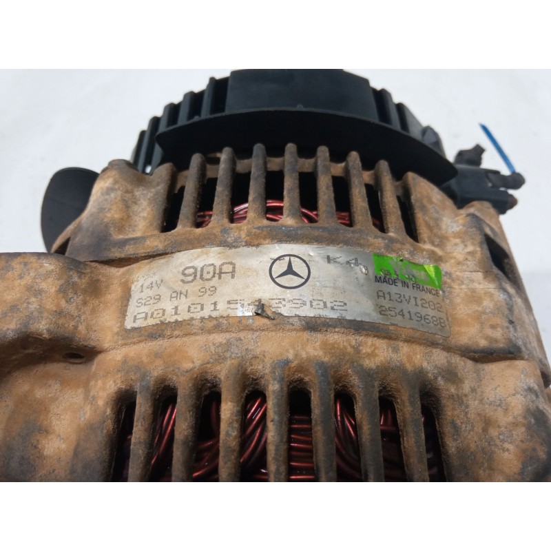Recambio de alternador para mercedes-benz clase a (w168) a 170 cdi (168.008) referencia OEM IAM A0101543902  