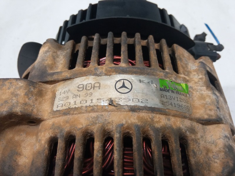 Recambio de alternador para mercedes-benz clase a (w168) a 170 cdi (168.008) referencia OEM IAM A0101543902  