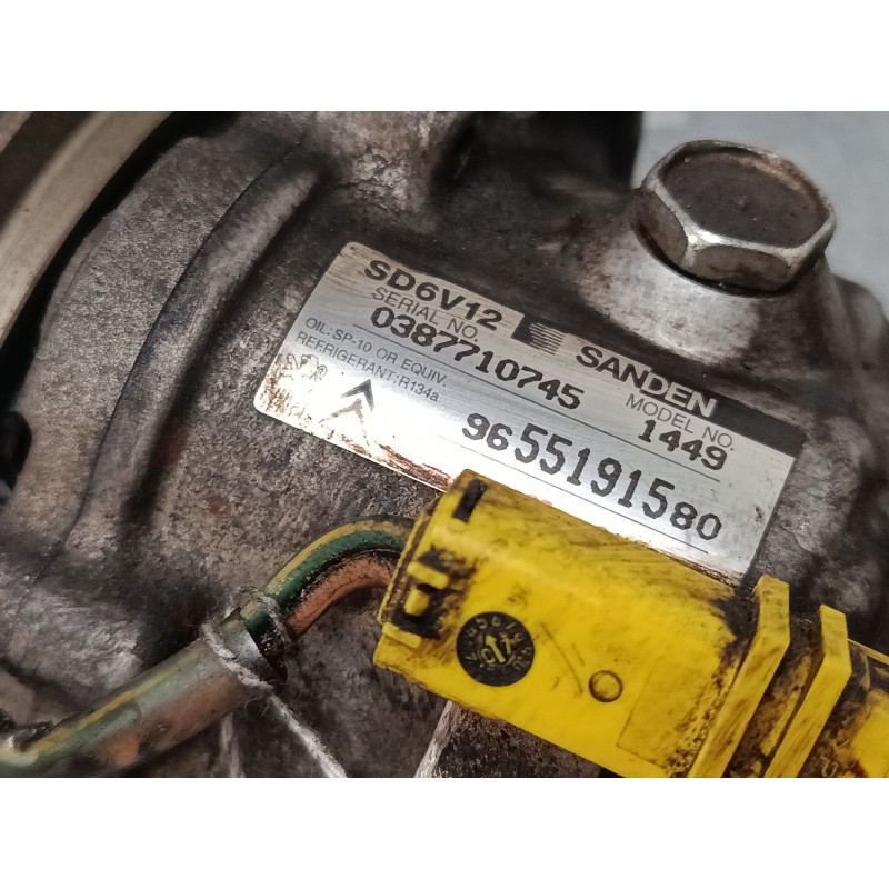 Recambio de compresor a/a para citroën xsara picasso (n68) 1.6 16v referencia OEM IAM 9655191580  