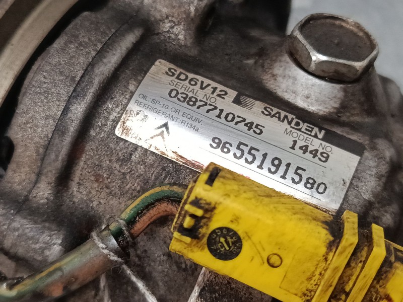 Recambio de compresor a/a para citroën xsara picasso (n68) 1.6 16v referencia OEM IAM 9655191580  