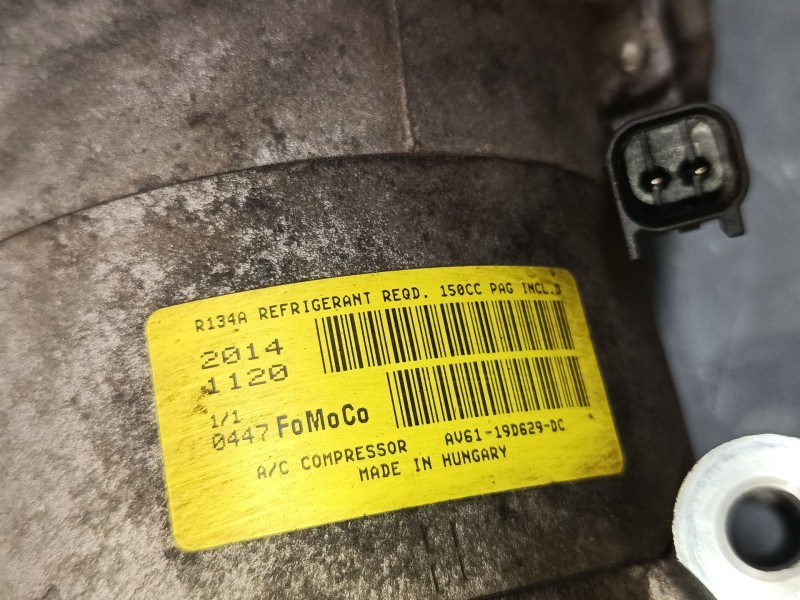 Recambio de compresor a/a para ford s-max (wa6) 2.0 tdci referencia OEM IAM AV6119D629DC AV61-19D629-DC 