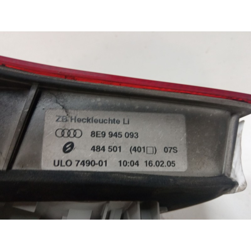 Recambio de piloto trasero porton izquierdo para audi a4 b7 avant (8ed) 2.0 tdi 16v referencia OEM IAM 8E9945093  