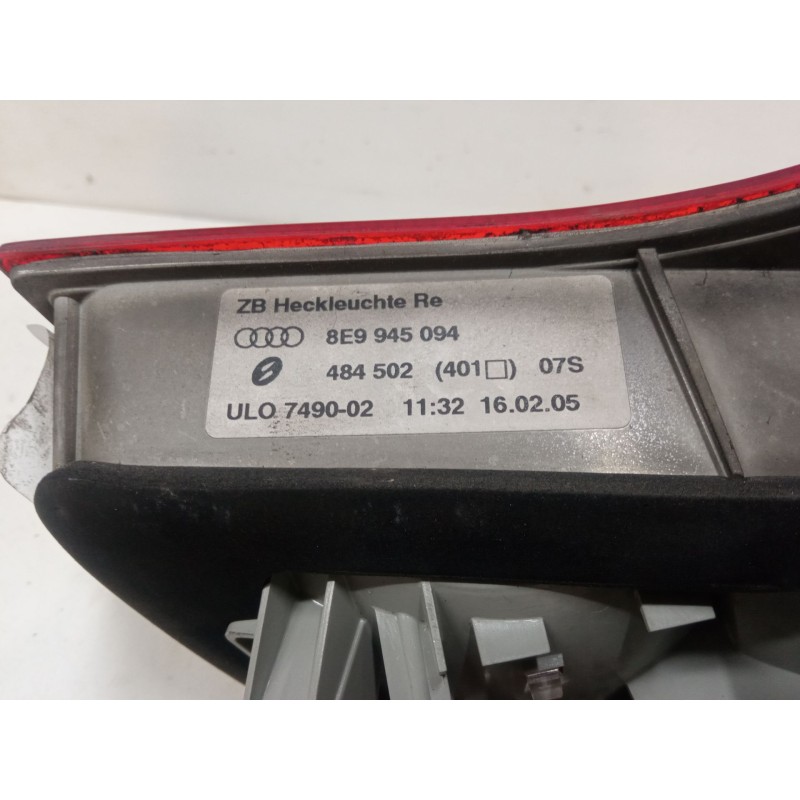 Recambio de piloto trasero porton derecho para audi a4 b7 avant (8ed) 2.0 tdi 16v referencia OEM IAM 8E9945094  