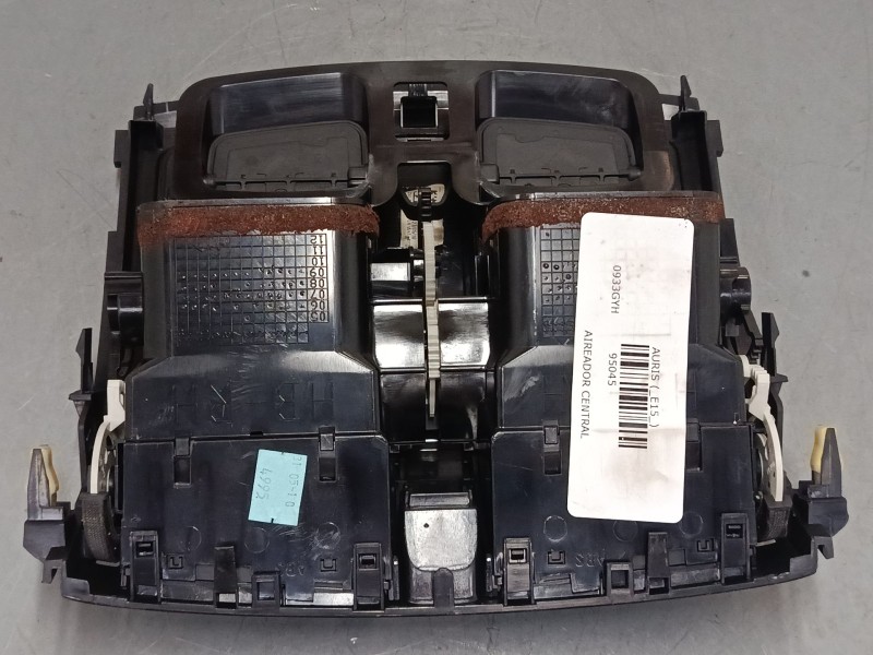 Recambio de aireador central para toyota auris (_e15_) 2.0 d-4d (ade150_) referencia OEM IAM 21GY18  