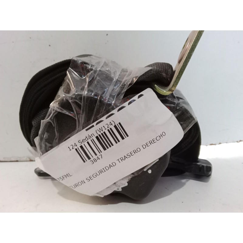 Recambio de cinturon seguridad trasero derecho para mercedes-benz 124 sedán (w124) 200 e (124.019) referencia OEM IAM   