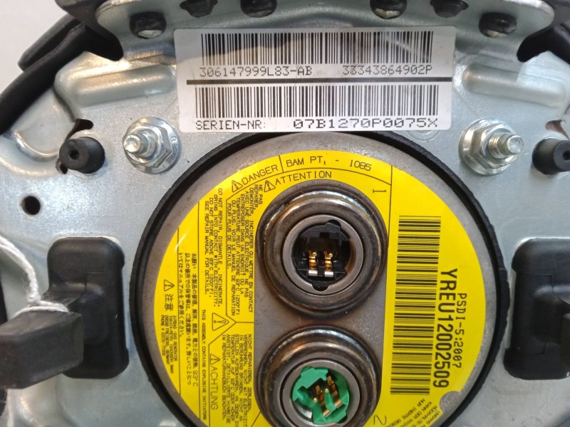 Recambio de airbag volante para bmw x3 (e83) 2.0 d referencia OEM IAM 33343864902P  306147999L83-AB