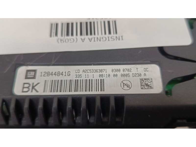 Recambio de aireador central para opel insignia a (g09) 2.0 cdti (68) referencia OEM IAM   