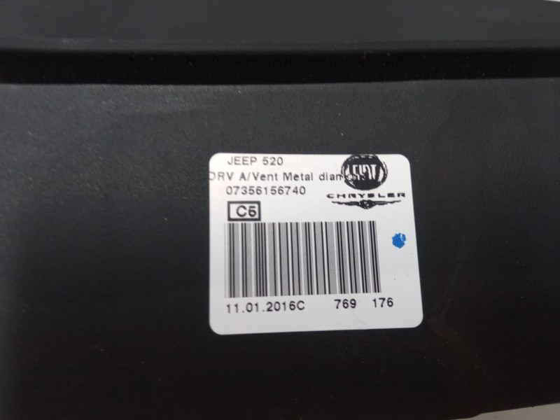 Recambio de aireador izquierdo para jeep renegade suv (bu, b1, bv) 1.6 crd referencia OEM IAM   