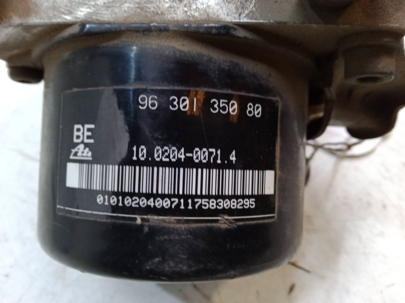Recambio de abs para citroën saxo (s0, s1) 1.6 vtl, vtr referencia OEM IAM 9630135080  10020400714 Recambio de abs para citroën saxo (s0, s1) 1.6 vtl, vtr referencia OEM IAM 9630135080  10020400714