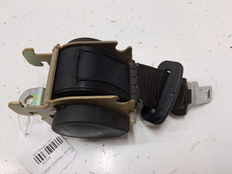 Recambio de cinturon central 3ª fila para peugeot 307 break (3e) 2.0 hdi 135 referencia OEM IAM   