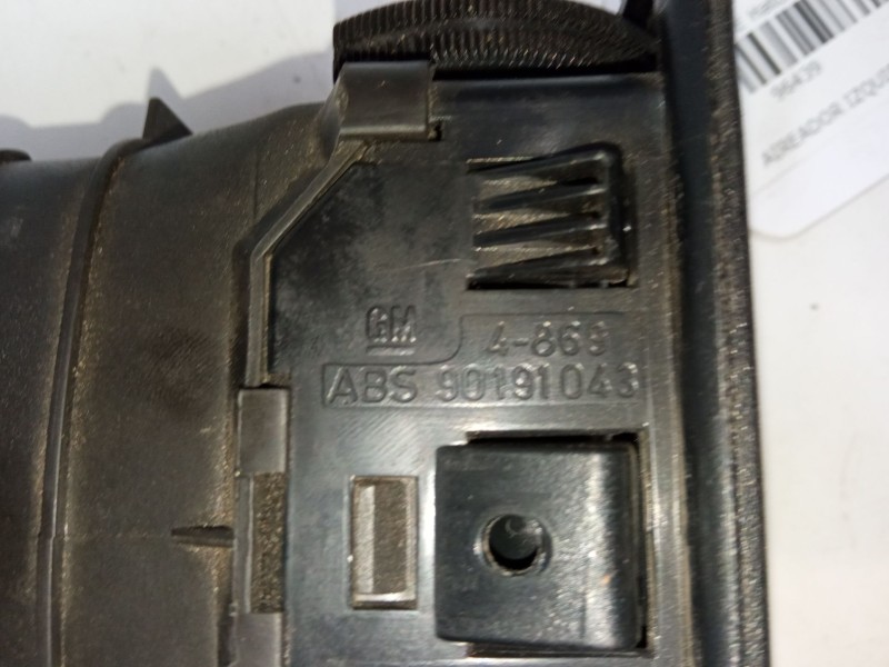 Recambio de aireador izquierdo para opel kadett e hatchback (t85) 1.8 i (c08, c48, d08, d48) referencia OEM IAM   