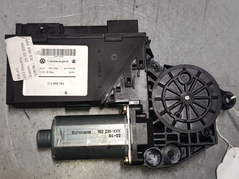 Recambio de motor elevaluna trasero derecho para porsche cayenne (9pa) s 4.5 referencia OEM IAM 7L0959794  