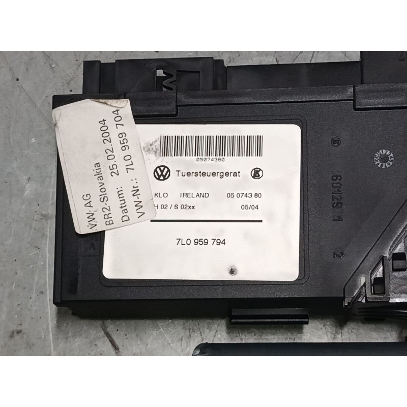 Recambio de motor elevaluna trasero derecho para porsche cayenne (9pa) s 4.5 referencia OEM IAM 7L0959794  