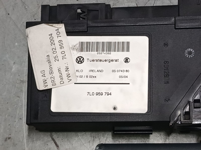 Recambio de motor elevaluna trasero derecho para porsche cayenne (9pa) s 4.5 referencia OEM IAM 7L0959794  