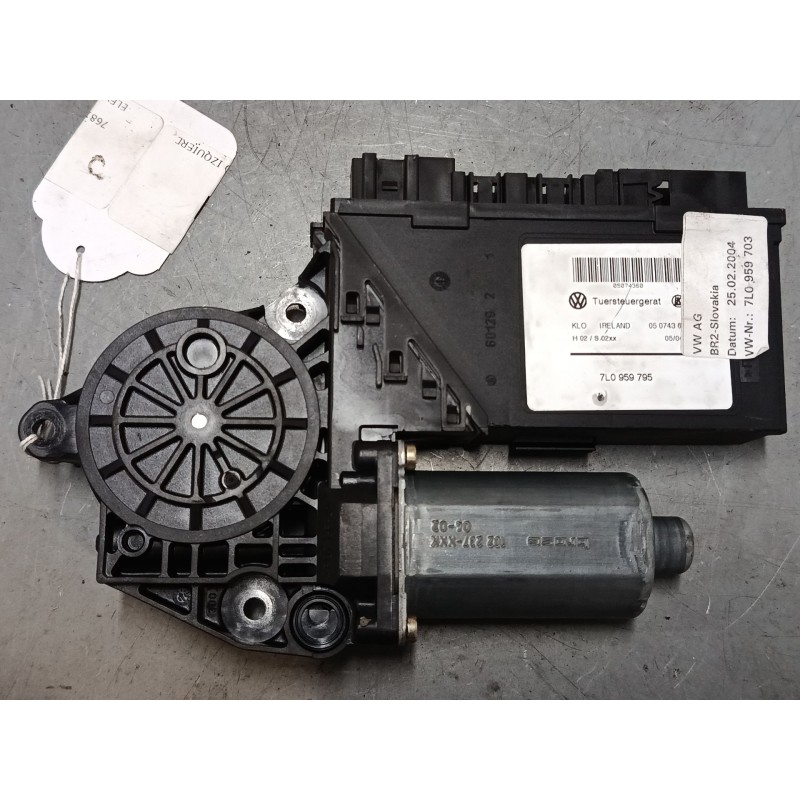 Recambio de motor elevaluna trasero izquierdo para porsche cayenne (9pa) s 4.5 referencia OEM IAM 7L0959795  