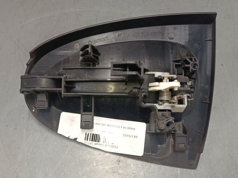 Recambio de maneta exterior delantera derecha para smart fortwo coupé (451) 1.0 (451.331, 451.380) referencia OEM IAM   