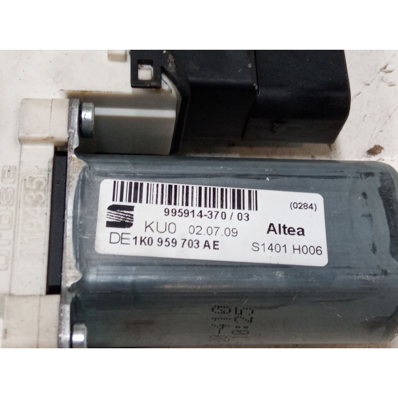 Recambio de motor elevaluna trasero izquierdo para seat altea xl (5p5, 5p8) 2.0 tdi 16v referencia OEM IAM 1K0959703AE  