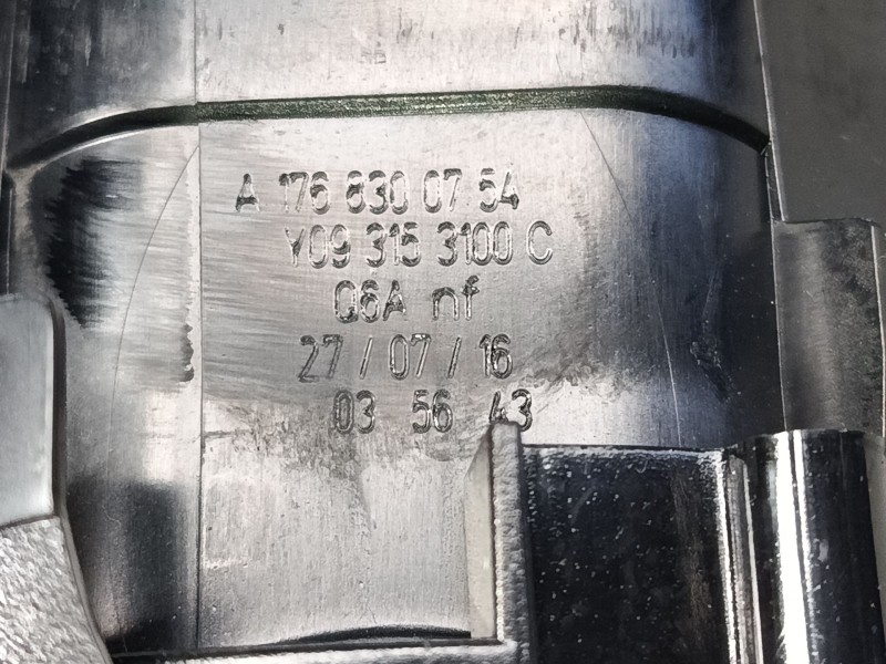 Recambio de aireador derecho para mercedes-benz clase a (w176) a 220 d (176.003) referencia OEM IAM   