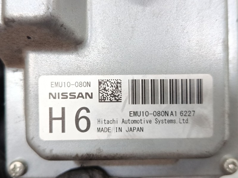 Recambio de centralita caja de cambios manual para nissan juke (f15) 1.2 dig-t referencia OEM IAM EMU10-080N EMU10080N 