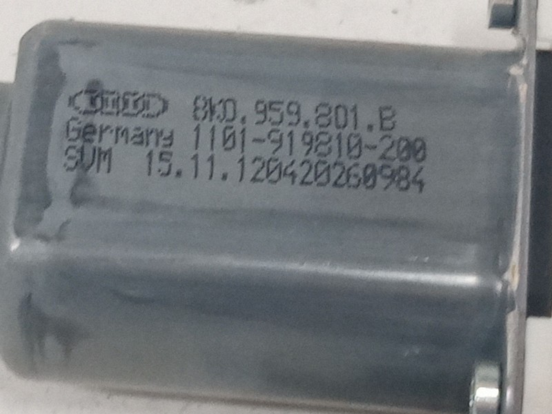 Recambio de motor elevaluna trasero derecho para volkswagen sharan (7m8, 7m9, 7m6) 2.0 tdi referencia OEM IAM   