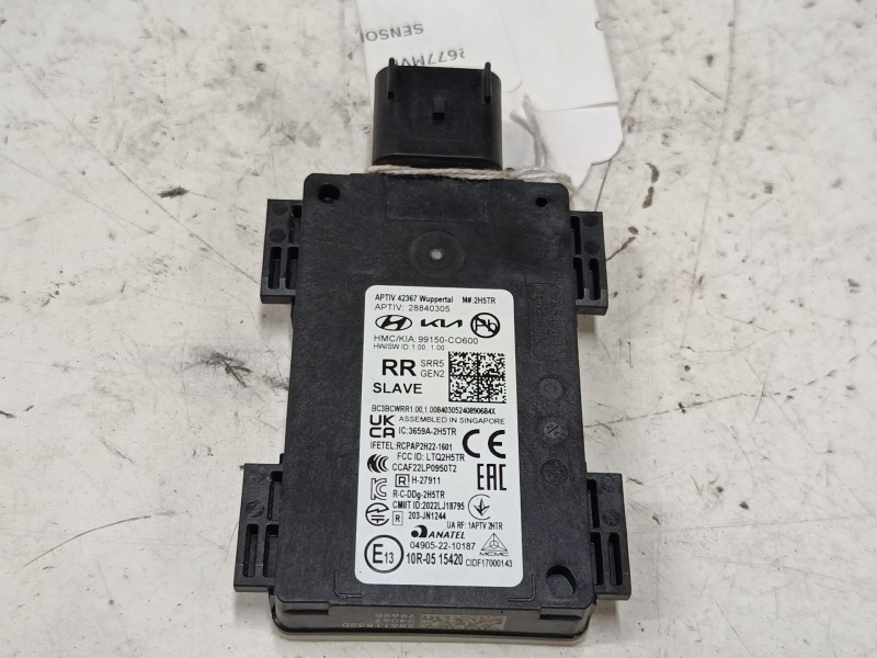 Recambio de sensor angulo muerto derecho para hyundai i20 iii (bc3, bi3) 1.2 1.2 referencia OEM IAM 99150c0600  