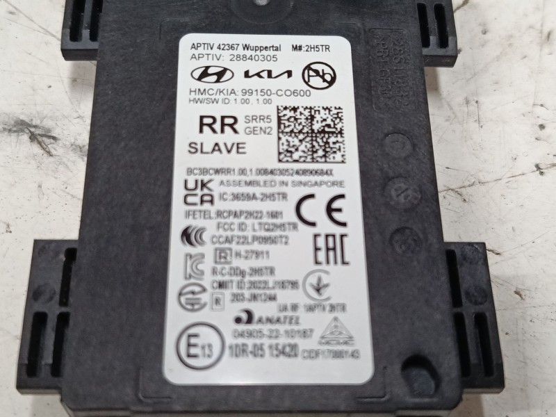 Recambio de sensor angulo muerto derecho para hyundai i20 iii (bc3, bi3) 1.2 1.2 referencia OEM IAM 99150c0600  