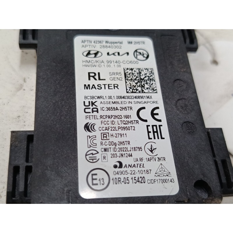 Recambio de sensor angulo muerto izquierdo para hyundai i20 iii (bc3, bi3) 1.2 1.2 referencia OEM IAM 99140C0600  
