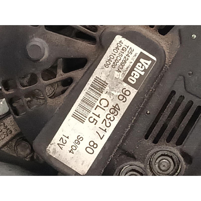 Recambio de alternador para citroën c5 i (dc_) 2.0 hdi (dcrhzb, dcrhze) referencia OEM IAM 9646321780  