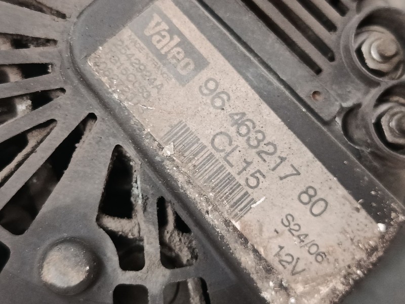 Recambio de alternador para citroën c2 (jm_) 1.4 hdi referencia OEM IAM 9646321780  