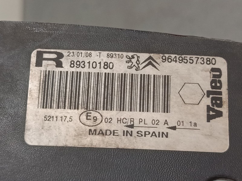 Recambio de faro derecho para citroën xsara picasso (n68) 1.6 16v referencia OEM IAM   