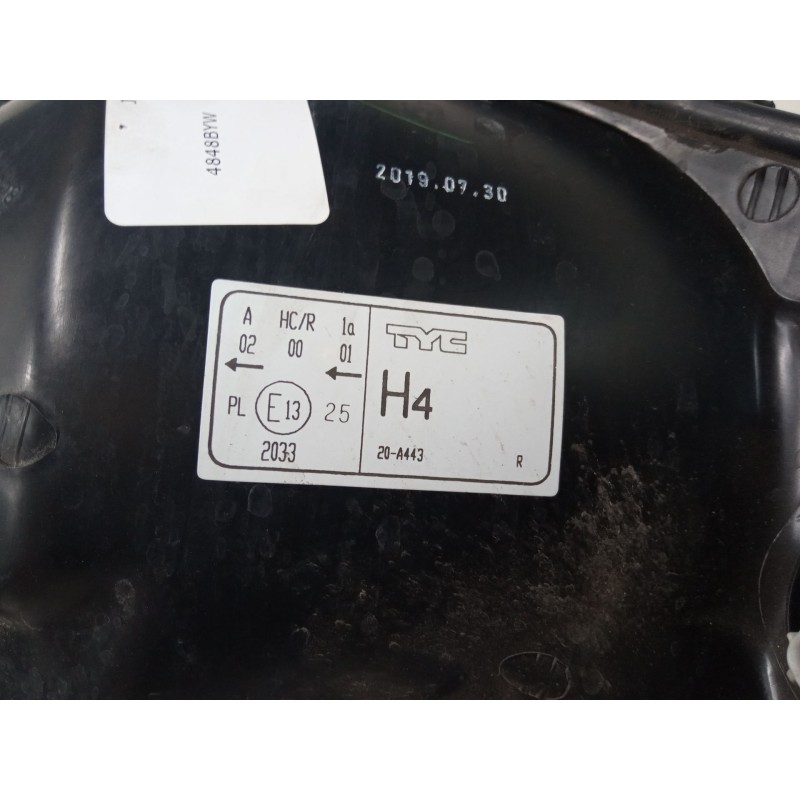 Recambio de faro derecho para honda jazz ii (gd_, ge3, ge2) 1.2 i-dsi (gd5, ge2) referencia OEM IAM   