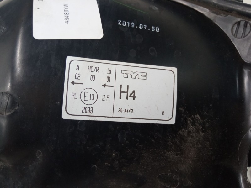 Recambio de faro derecho para honda jazz ii (gd_, ge3, ge2) 1.2 i-dsi (gd5, ge2) referencia OEM IAM   