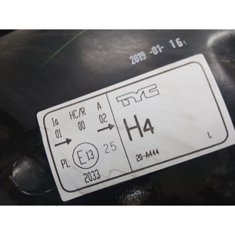 Recambio de faro izquierdo para honda jazz ii (gd_, ge3, ge2) 1.2 i-dsi (gd5, ge2) referencia OEM IAM   