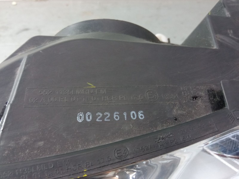Recambio de faro izquierdo para citroën c4 ii (nc_) 1.6 hdi 110 referencia OEM IAM 9687308380  